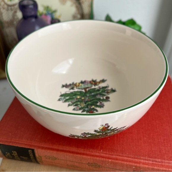 2 Spode Christmas Tree Medium Round Bowls bowl - Picture 3 of 5